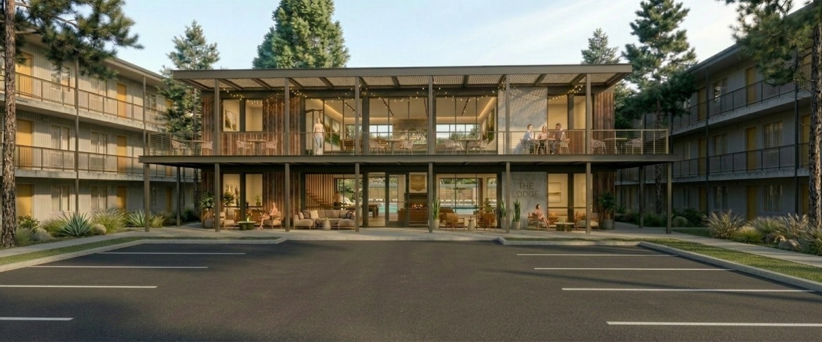 The Lodge — new clubhouse rendering